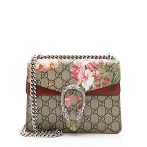 Gucci GG Supreme Blooms Dionysus Small Shoulder Bag